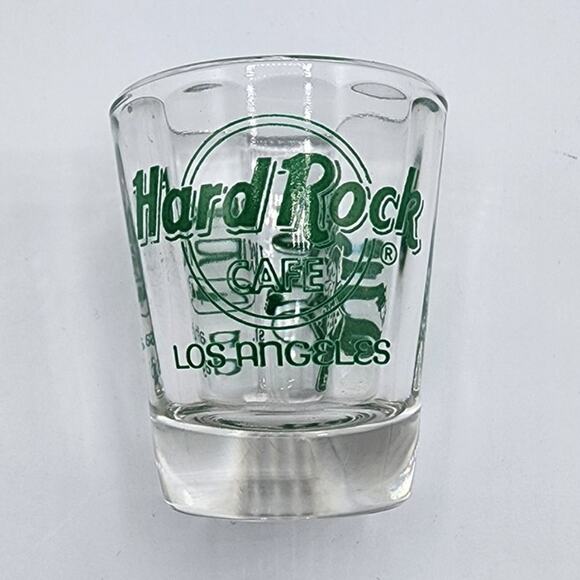 Vintage 2002 Hard Rock Cafe Los Angeles St. Patty's Day Shamrock Shot Glass - Picture 5 of 8